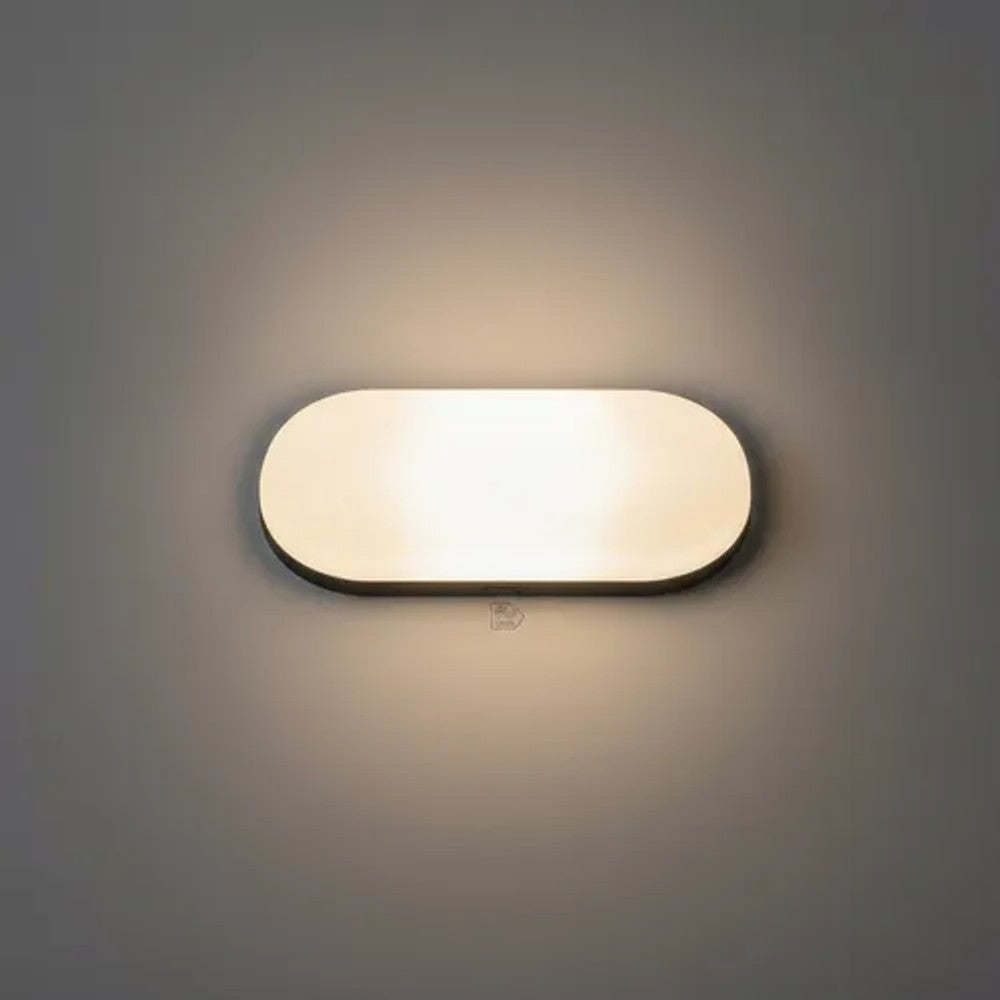 Tartaruga LED Mini 15W 2700K Preto IP65 Luminatti