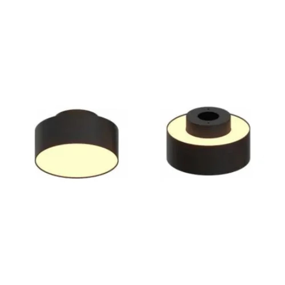 SPOT MUSH TRE ARCHI 12W 3000K PRETO PIX ILUMINAÇÃO