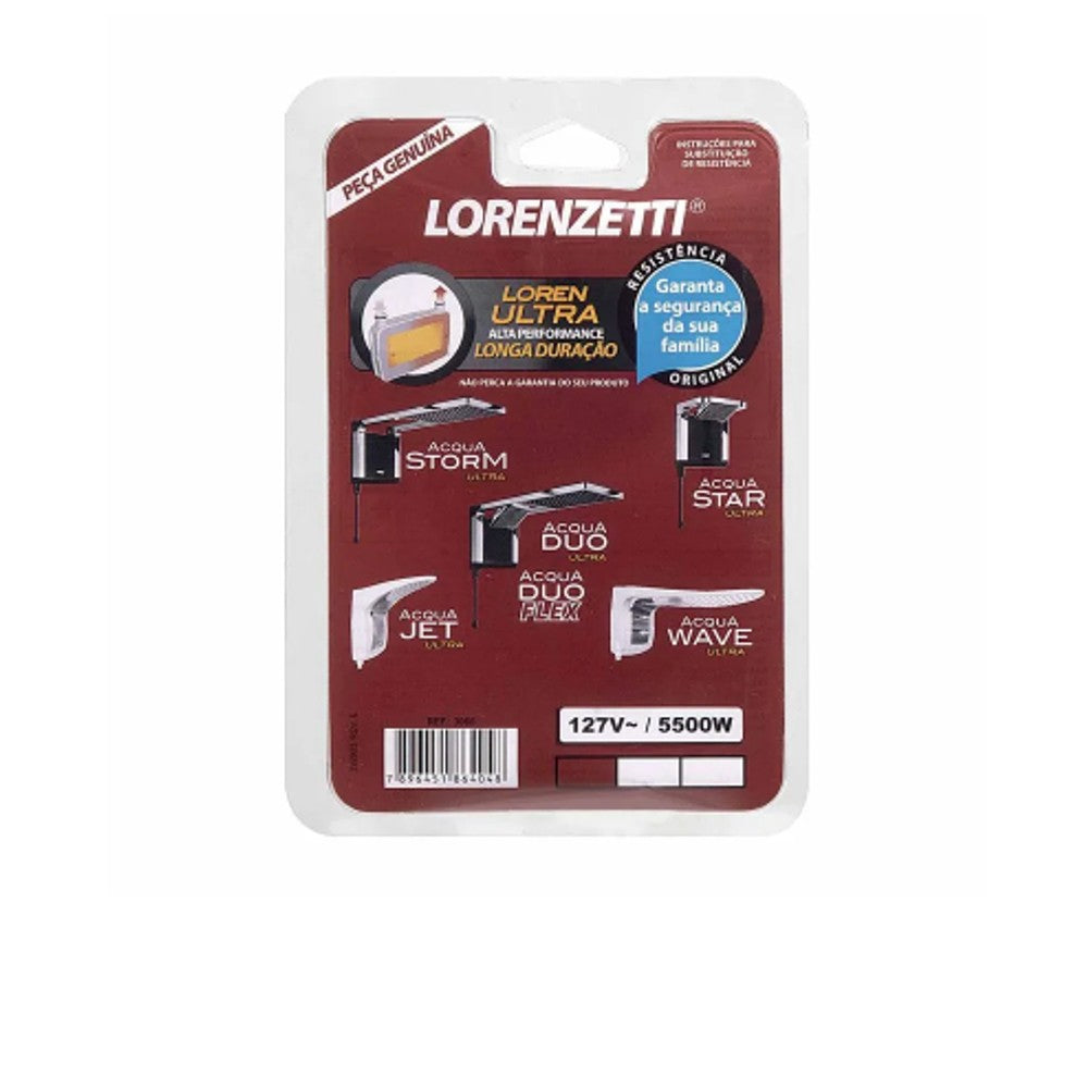 Resistência Acqua Ultra 127V 5500W Lorenzetti