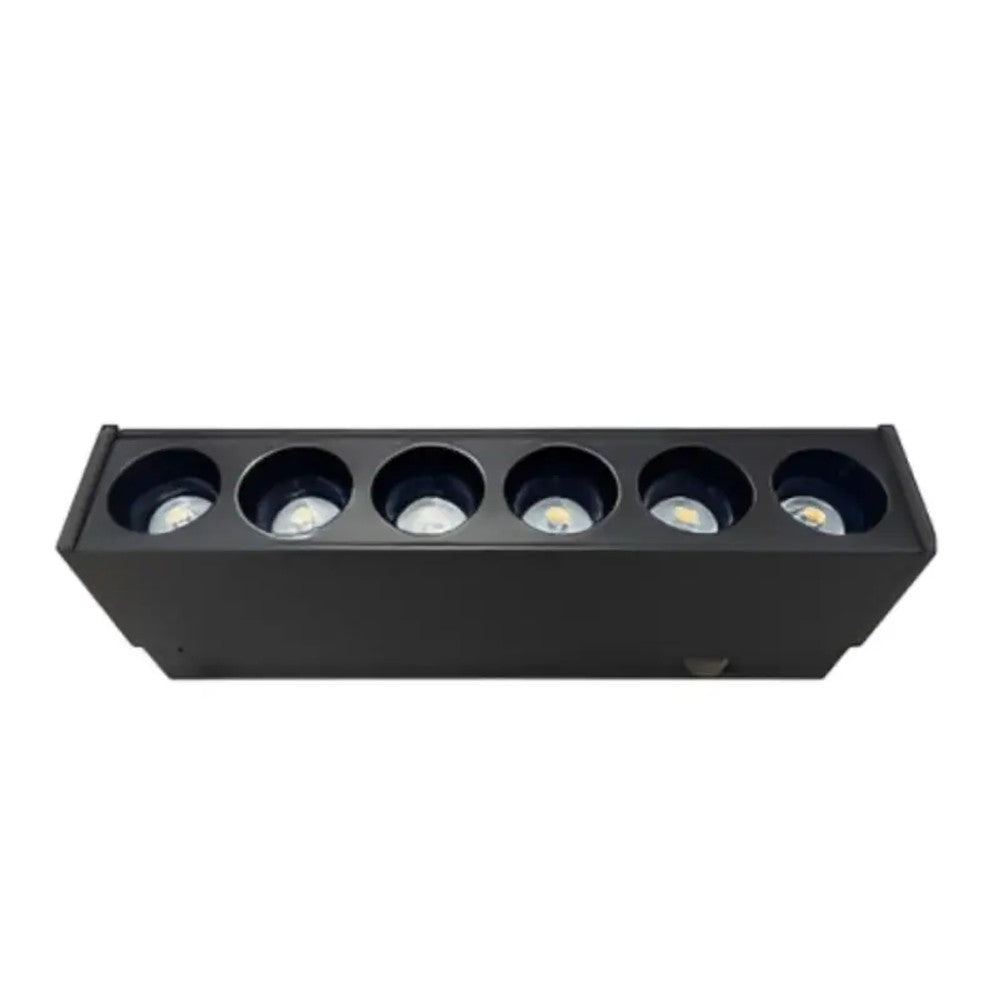 Spot Trilho Magnético Luminatti LM2322 6W 2700K 48V Preto