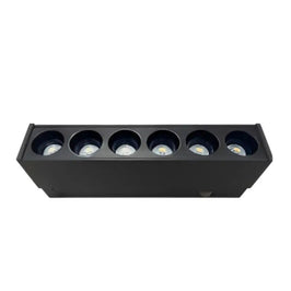 Spot Trilho Magnético Luminatti LM2322 6W 2700K 48V Preto