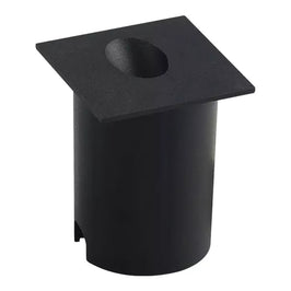 BALIZADOR LED DE EMBUTIR QUADRADO 3W 3000K PRETO LUMINATTI LM1215