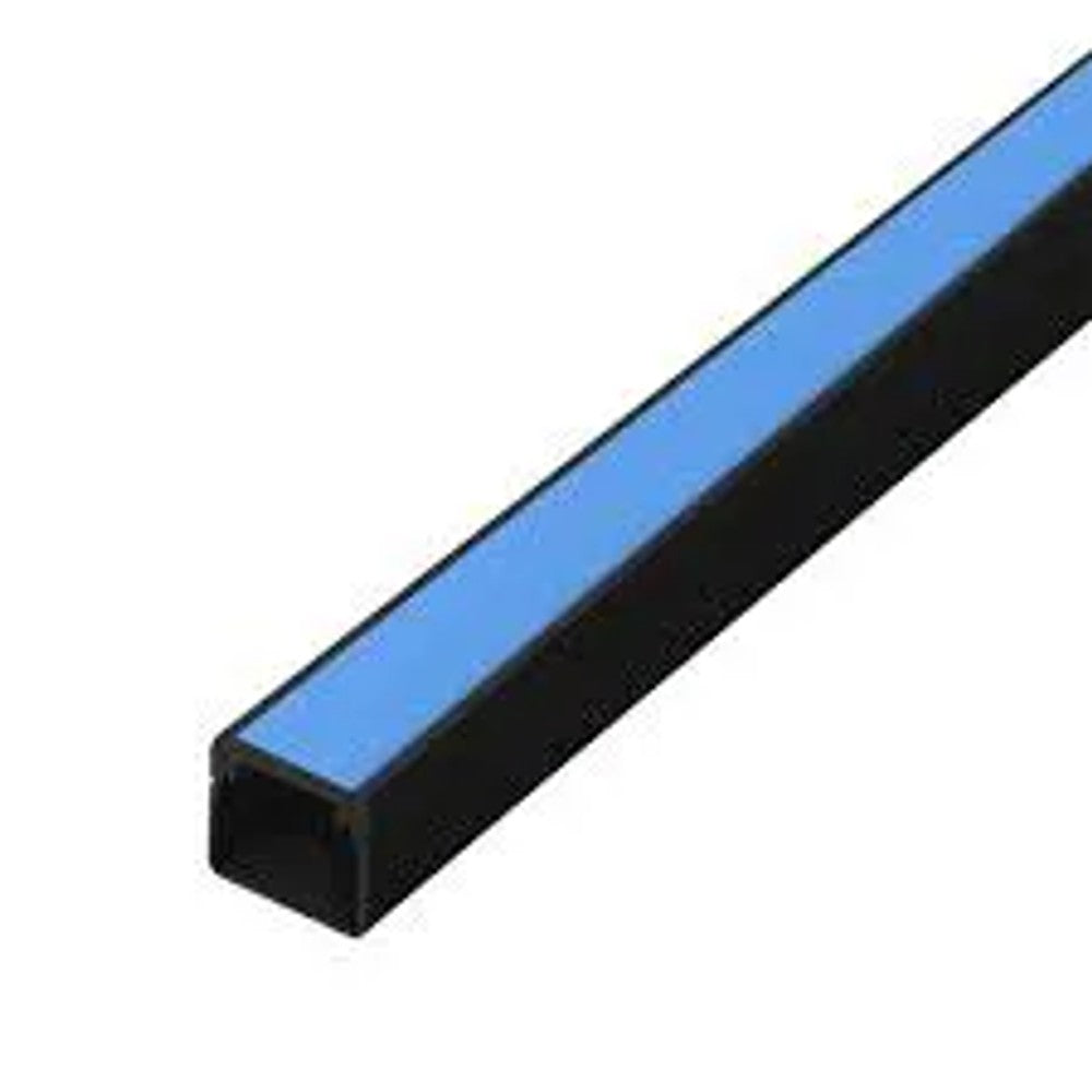 Canaleta de Parede 20x10x2000 Adesiva Preto Alumbra