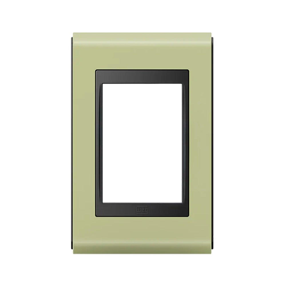 Placa 2x4 3 Postos Preto Pistache Premium WEG