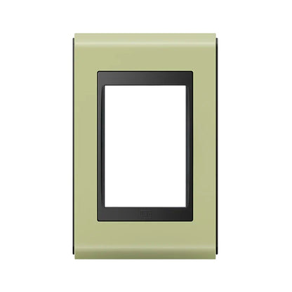 Placa 2x4 3 Postos Preto Pistache Premium WEG