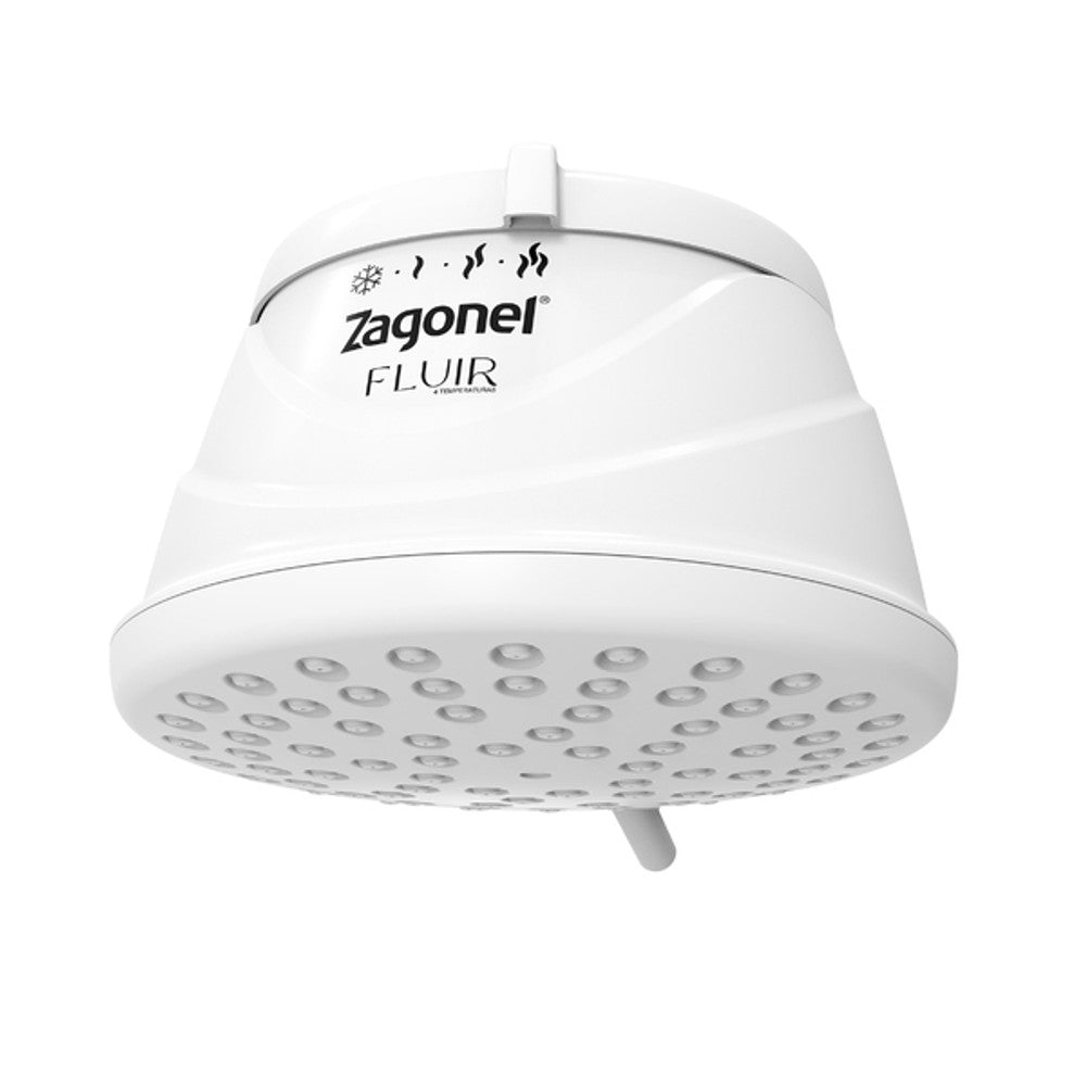 Chuveiro Fluir 4 Temperaturas 220V 6800W Branco Zagonel