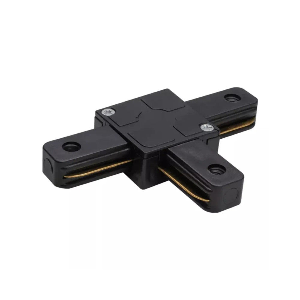 CONECTOR T PARA TRILHO PRETO PIX ILUMINAÇÃO