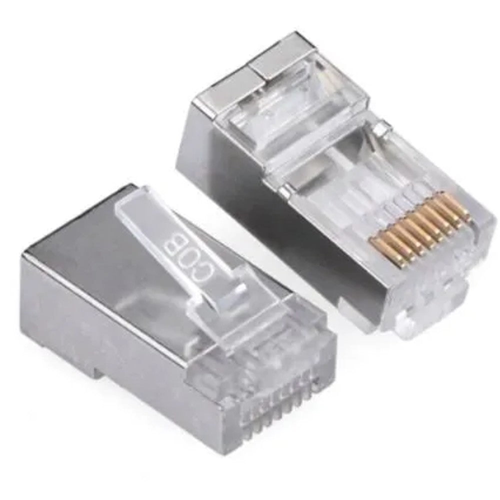 Conector RJ45 Blindado CAT6 Maxi