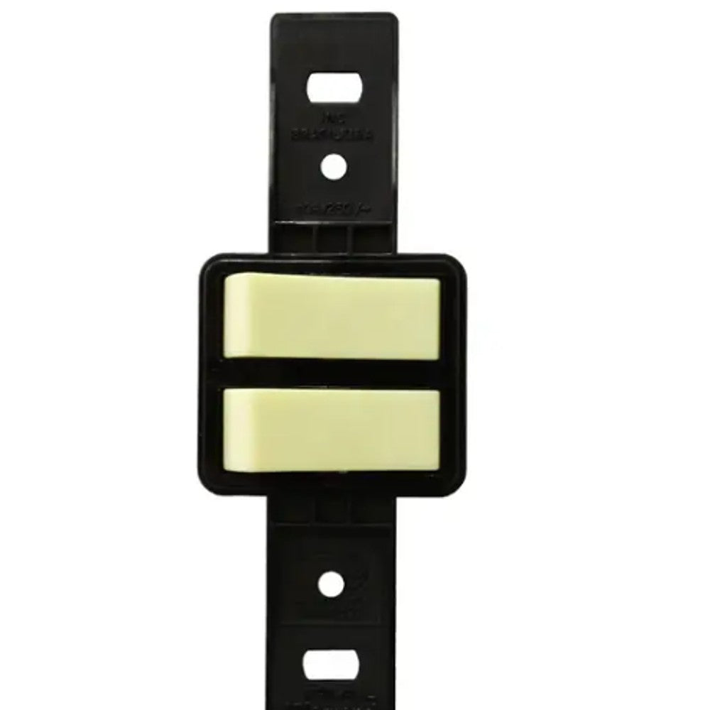 Conjunto Interruptor Simples e Paralelo 10A Pial Silentoque Branco Gelo
