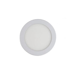 Painel de Embutir Redondo LED 12W 6500K 17cm Branco Bronzearte