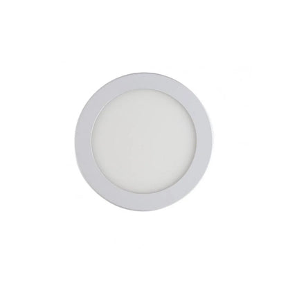 Painel de Embutir Redondo LED 12W 6500K 17cm Branco Bronzearte