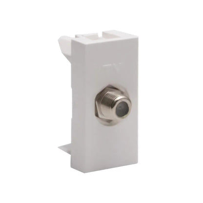 Tomada Modular Antena TV Tipo F Branco JW4202F Matix