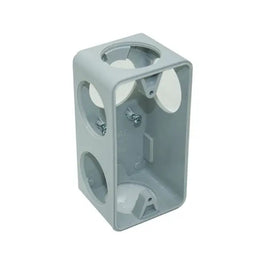 Condulete PVC Cinza 1 Polegada 6 Entradas 913608 Cemar