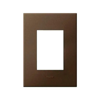 Placa 2x4 3 Postos Quadro Bronze Escuro 571513B Arteor Legrand