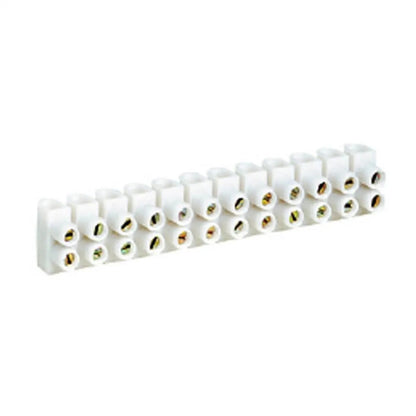 Conector em Barra 2.5mm SC 2.5 Branco 34221