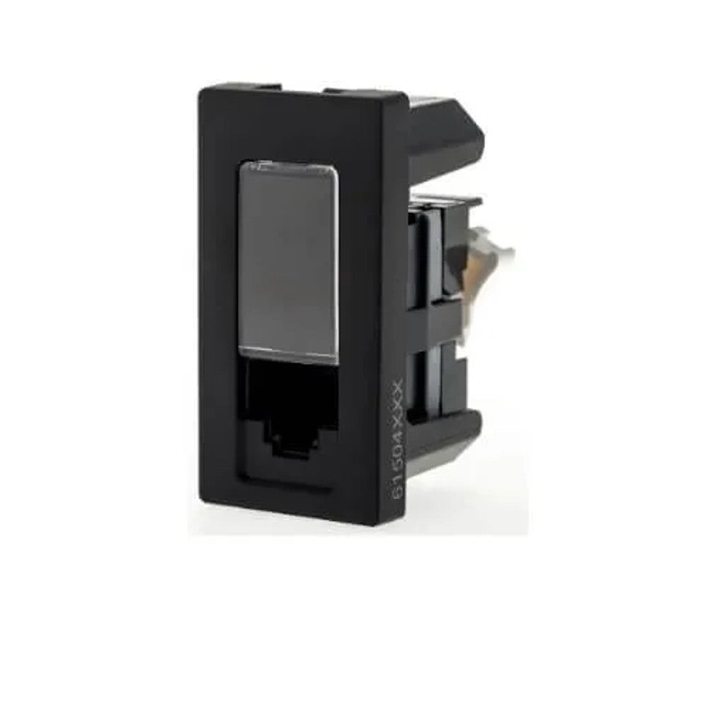 Tomada RJ45 8 Fios CAT5E Preto 615045PT Plus Legrand