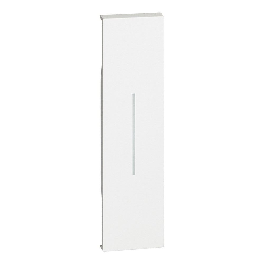 Tecla Simples 1 Módulo Living Now Branco KW01 Legrand