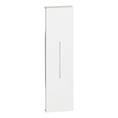Tecla Simples 1 Módulo Living Now Branco KW01 Legrand