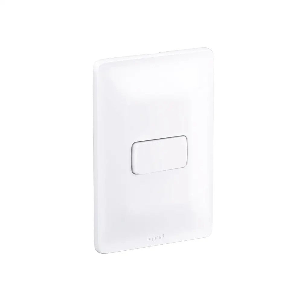 Interruptor Simples Branco com Placa 10A Linha Zeffia 680100