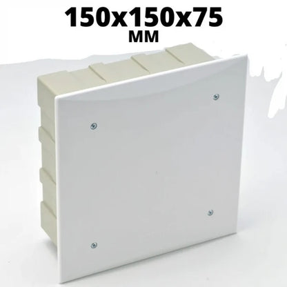 Caixa de Passagem Embutida 150x150x75 PVC 911002 Cemar