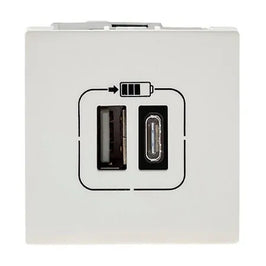 Tomada Módulo com USB Tipo C 615095 BC Plus