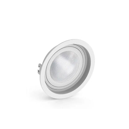 Spot de Embutir Redondo ABS 1x PAR30 Branco Recuado Save Energy