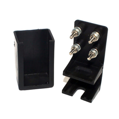 Bloco Terminal Externo BLE-2 com Roldana Preta