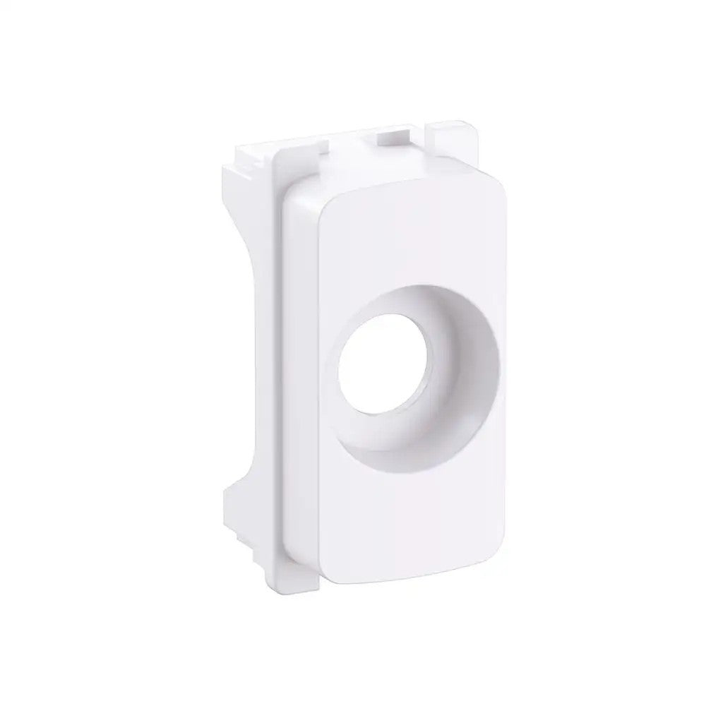 Módulo Saída de Fio Zeffia Branco Brilhante 680167