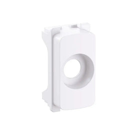 Módulo Saída de Fio Zeffia Branco Brilhante 680167