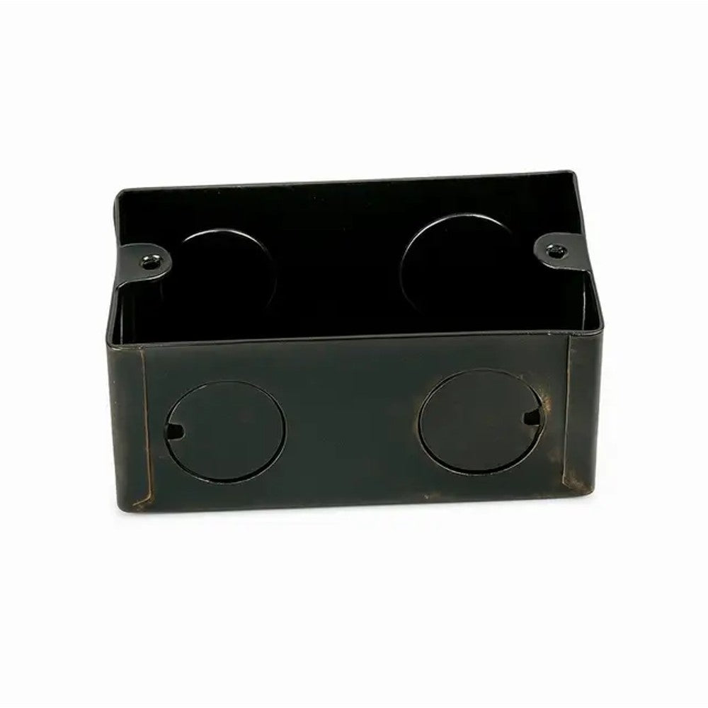 Caixa de Passagem Esmaltada Chapa 20 FMS 4x4 Polegadas