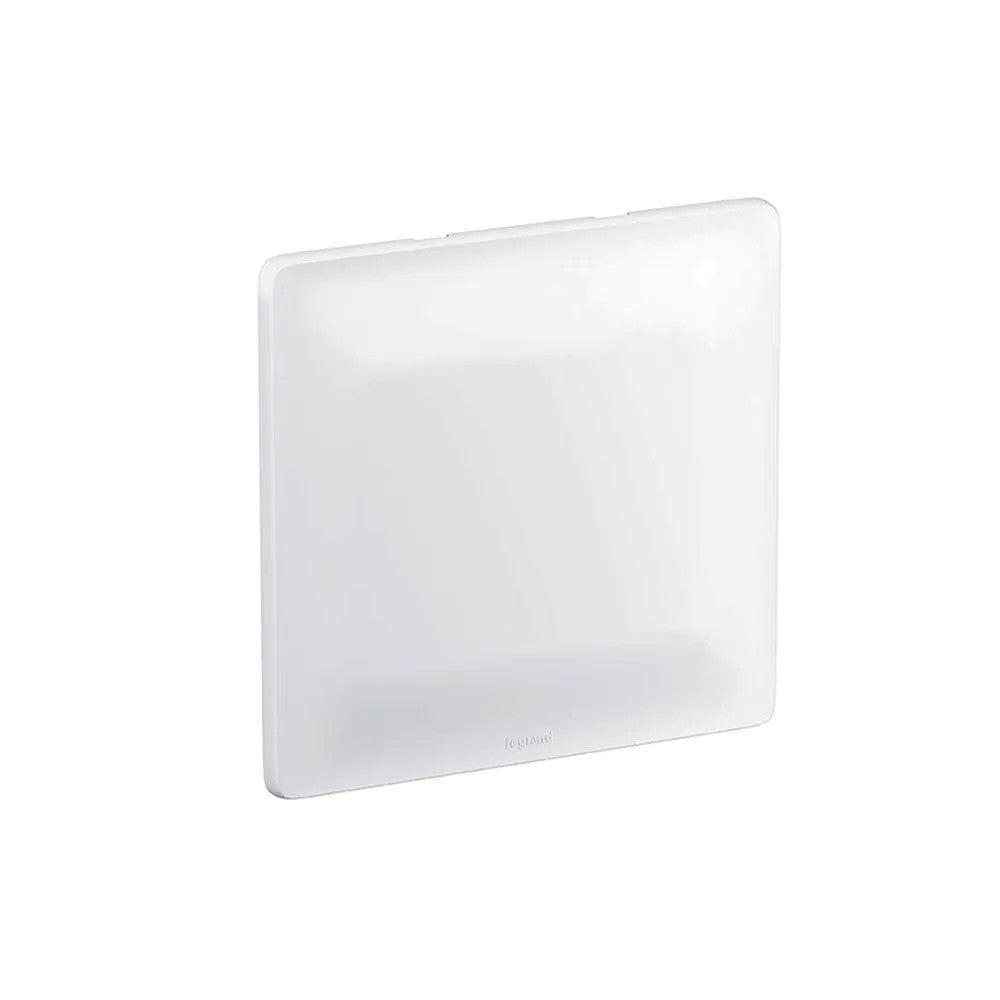 Placa 4x4 Cega Zeffia Branca