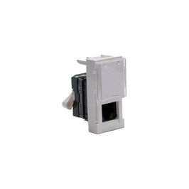 Tomada Modular RJ45 Cat5e Branco Matix Go JW4279C5E