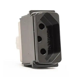 Módulo Tomada Zeffia 2 Polos e Terra 20A Preto 680161PT Legrand