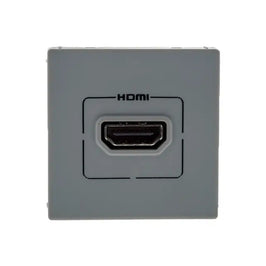Tomada Módulo HDMI 615092 Cinza Plus