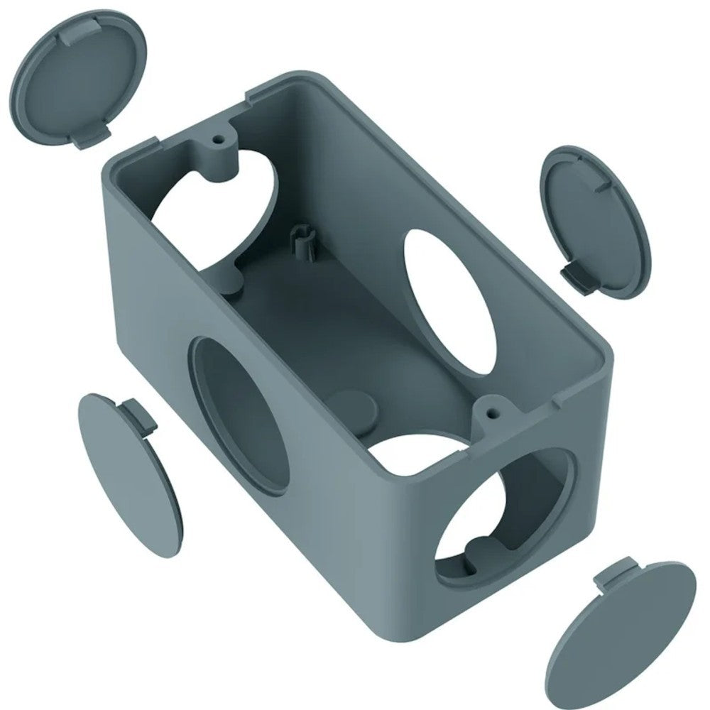 Condulete PVC Cinza 1/2 3/4 5 Entradas 913602 CEMAR