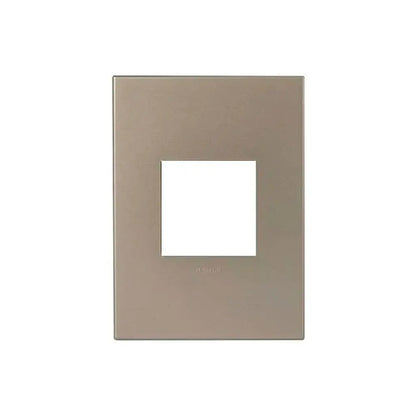 Placa 2x4 2 Postos Quadrada Champagne Arteor 571502B
