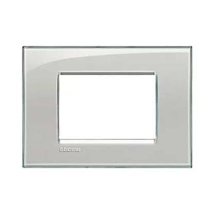 Placa 2x4 3 Postos LivingLight Legrand LNA4803KG Grafite