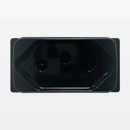 Tomada Módulo 2P T Parafuso 10A 680160PT Zeffia Preto