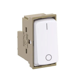 Interruptor Módulo Bipolar Simples 10A Zeffia Cinza