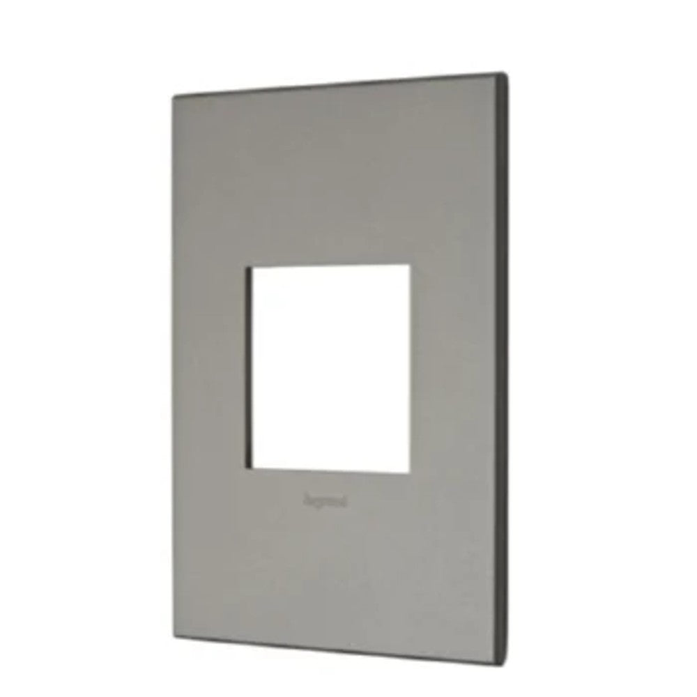 Placa 2x4 2 Postos Quadrada Magnésio Arteor 571492B