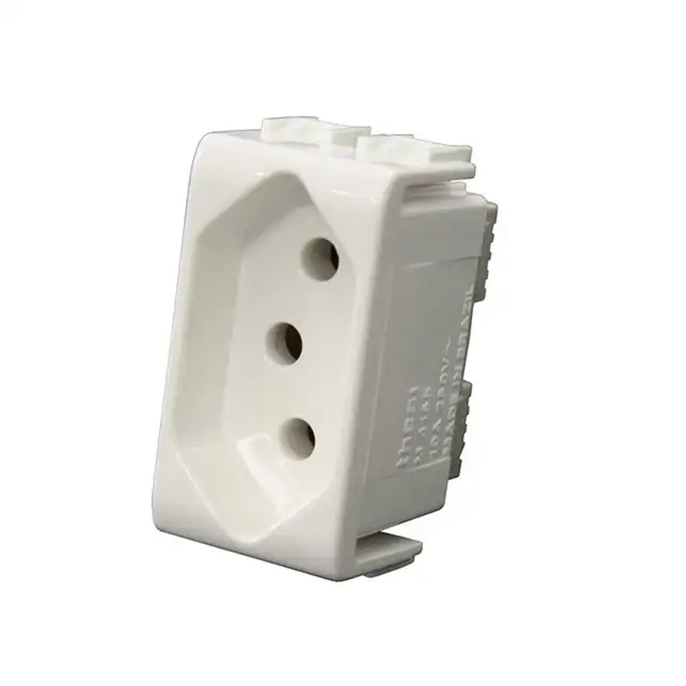 Tomada Módulo 2 Polos e Terra 10A M4165S Thesi Legrand Branco
