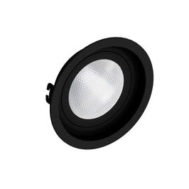 Spot de Embutir Redondo 1x PAR30 Preto Recuado Save Energy