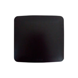 Placa 4x4 Cega Zeffia Preto 680173PT-ZEFFIA