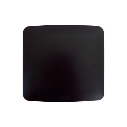 Placa 4x4 Cega Zeffia Preto 680173PT-ZEFFIA
