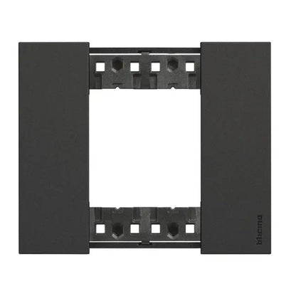 Placa 2x4 2 Módulos Black Living Now KA4802KG