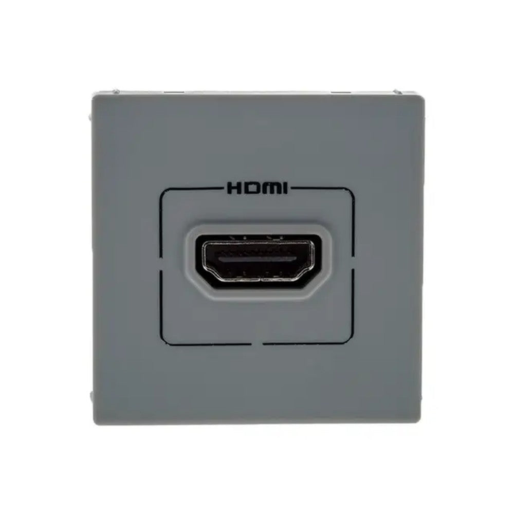 Tomada Módulo HDMI 615092 Cinza Plus