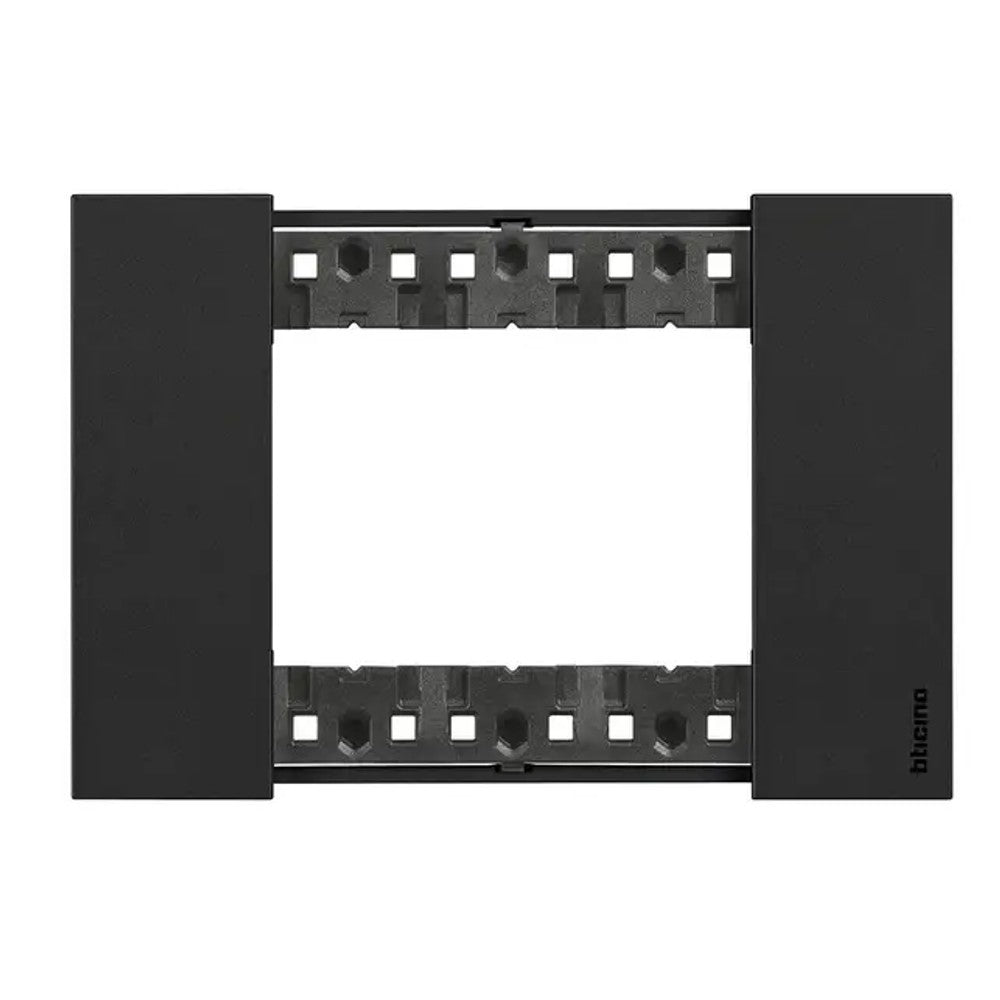 Placa 2x4 para 3 Módulos Linha Notte Living NOW KA4803DG LNOW GL