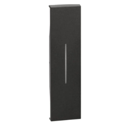 Tampa para Interruptor 1 Módulo Preto KG01 Living Now Legrand