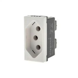 Tomada Módulo 2P T 20A Branco 615060BC Plus Legrand