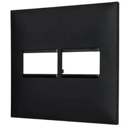 Placa 4x4 2 Postos 618511 Preto Plus